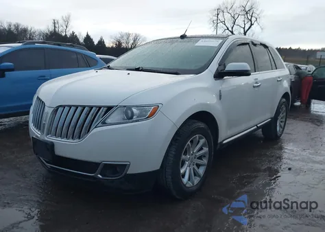 2012 Lincoln Mkx from USA, damaged, VIN 2LMDJ8JK1CBL15437